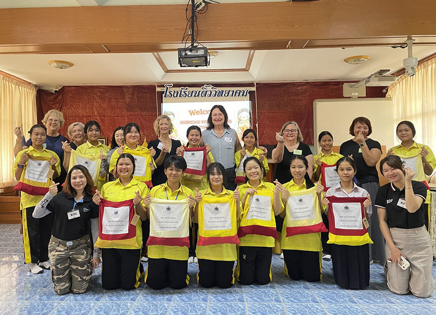 สมาคมสตรีอเมริกันแห่งประเทศไทยจัดแคมป์พัฒนาภาษาอังกฤษให้นักเรียน