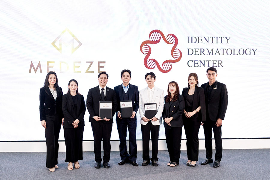 MEDEZE ผนึก Identity Dermatology Center ลงนาม MOU ยกระดับนวัตกรรม Regenerative Beauty ดันไทยสู่ศูนย์กลาง Medical & Wellness Tourism