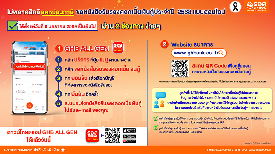 1018 GHB หนังสือรับรอง