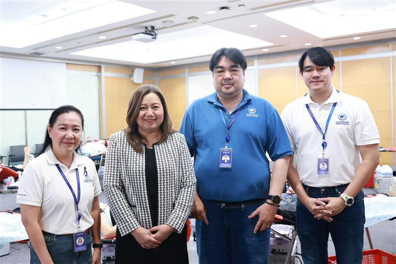 กรุงเทพประกันภัยจัดกิจกรรมบริจาคโลหิตให้แก่สภากาชาดไทยอย่างต่อเนื่อง