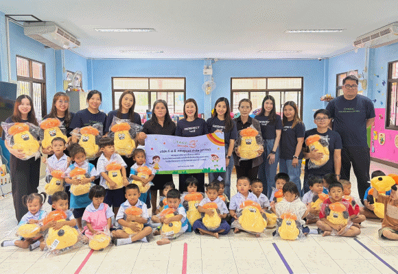 TACC เติมรอยยิ้มวันเด็ก สานสัมพันธ์ชุมชนบ้านบึง เดินหน้า CSR ตามแนว ESG