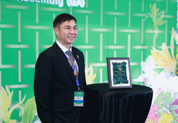 ผู้จัดการ ธ.ก.ส. รับมอบตำแหน่งประธานคณะกรรมการบริหารสมาคมสินเชื่อการเกษตรและชนบทแห่งภาคพื้นเอเชียและแปซิฟิก