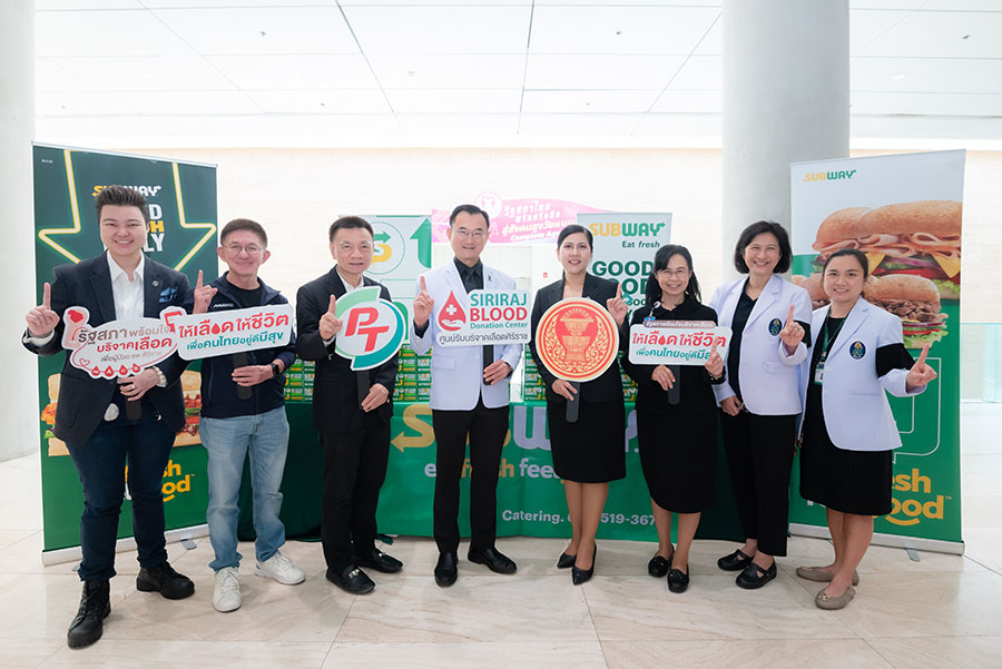 PTG ผนึก ศิริราช เดินหน้าโครงการ &lsquo;Social Innovation&rsquo; ปีที่ 2 เจาะกลุ่มรัฐสภา จัดหน่วยรับบริจาคเลือดเคลื่อนที่