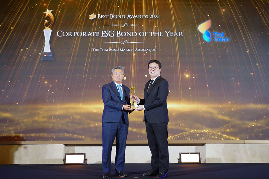 ไทยยูเนี่ยนปลื้มรับรางวัล &lsquo;Corporate ESG Bond of the Year&rsquo; จากเวที ThaiBMA Best Bond Awards 2025