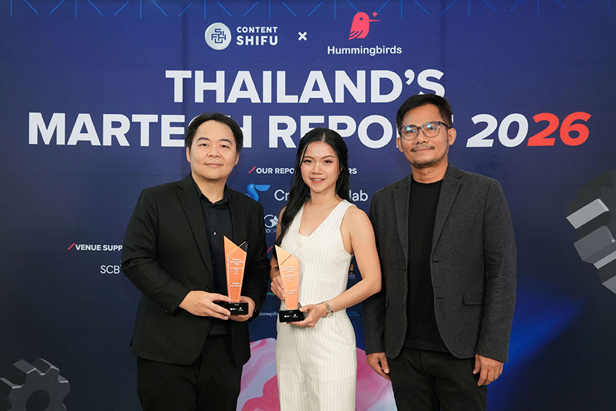 ไทยพาณิชย์ - FWD ประกันชีวิต ชูความสำเร็จเทคโนโลยีการตลาดเฉพาะบุคคล ส่ง &lsquo;ประกันทรัพย์พอร์ตทุกวัย*&rsquo; คว้ารางวัล MarTech Award 2026