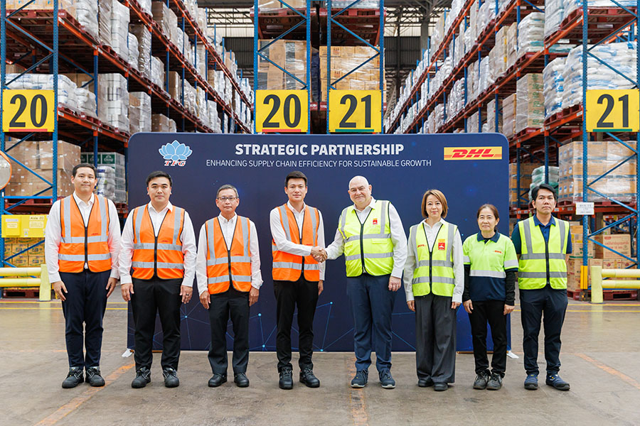 TFG จับมือ &lsquo;ดีเอชแอล ซัพพลายเชน (ประเทศไทย)&rsquo; เปิดศูนย์กระจายสินค้าควบคุมอุณหภูมิในประเทศไทย รองรับแผนขยายธุรกิจค้าปลีก &lsquo;Thai Foods Fresh Market&rsquo; ในอนาคต