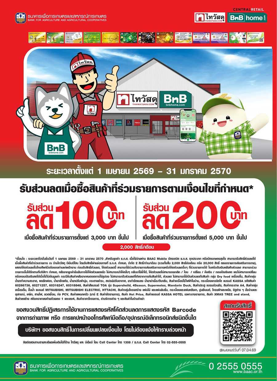 4187 BAAC ไทวัสดุ