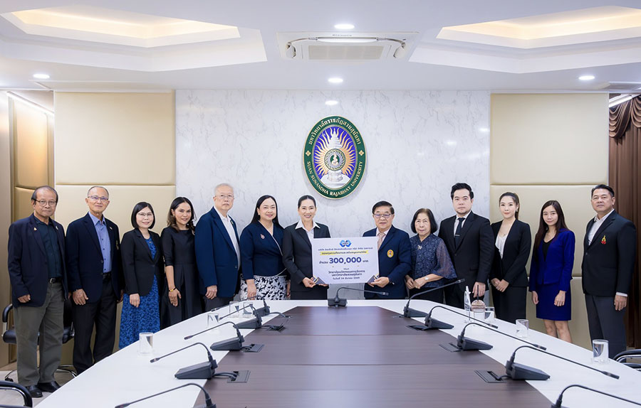 IND มอบทุนการศึกษา 3 แสนบาท หนุนวิจัย-พัฒนาการเรียนการสอน มรภ.สวนสุนันทา