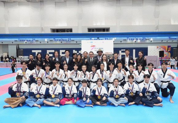 ธอส. เปิดศึกการแข่งขัน &lsquo;G H BANK เทควันโดชิงชนะเลิศแห่งประเทศไทย ประจำปี 2569&rsquo; ค้นหาเพชรเม็ดงามนักกีฬาประเภทพุมเซ่ประดับทีมชาติ