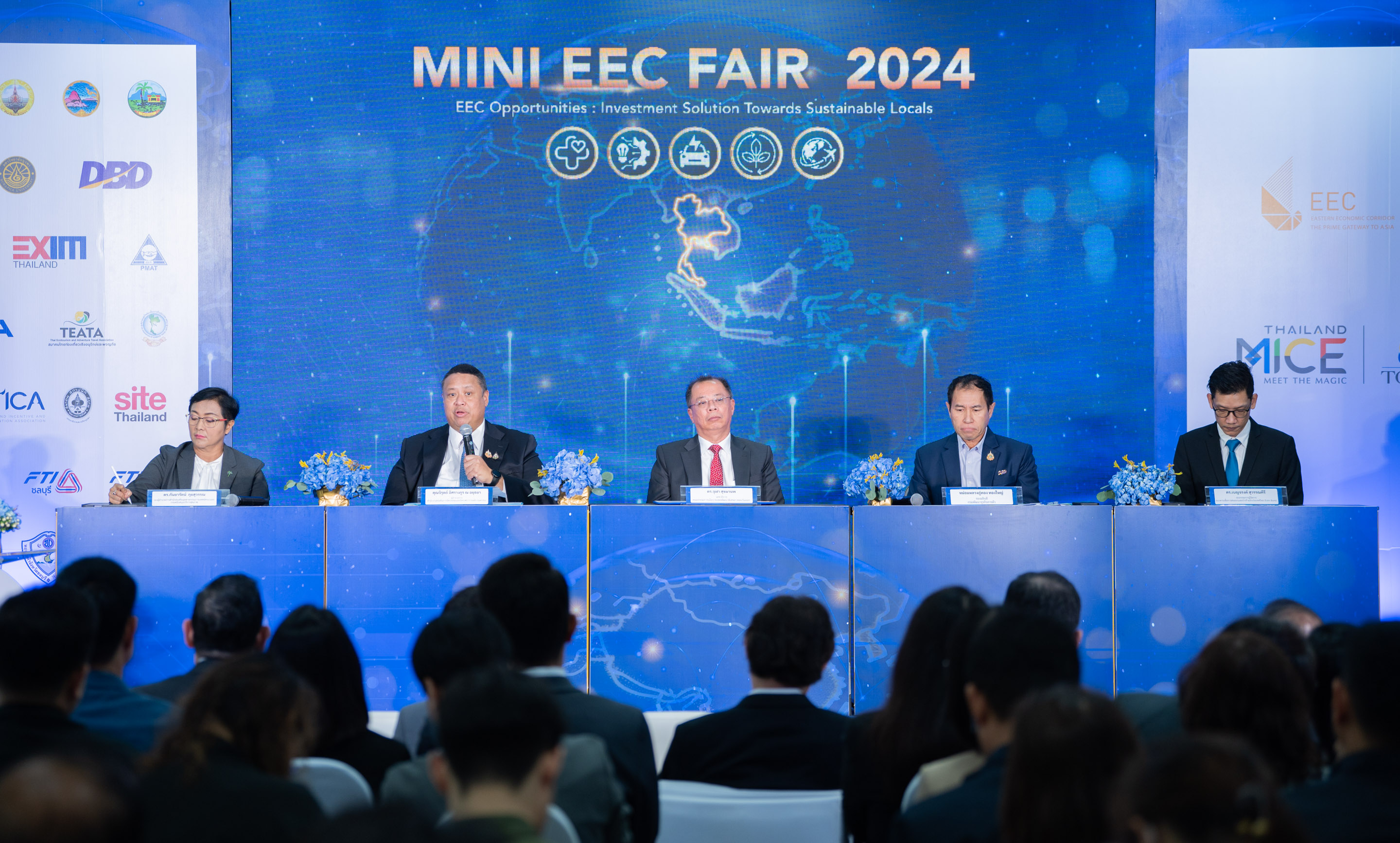 ทีเส็บผนึกกำลังอีอีซี จัดงาน Mini EEC Fair 2024: นำ MICE สร้างโอกาสการลงทุนใหม่  ดันอุตสาหกรรม S-CURVE เร่งเพิ่มเม็ดเงินลงทุนในพื้นที่ EEC