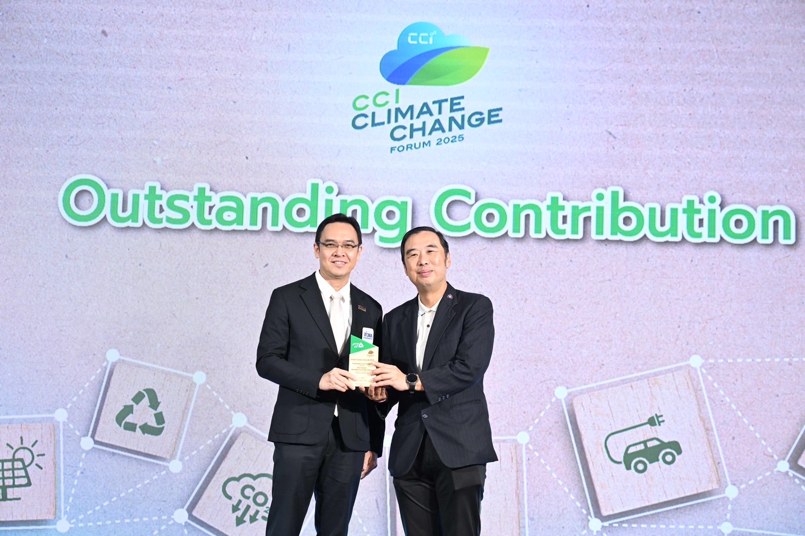 TCMA คว้ารางวัล‘Outstanding Contribution’ Climate Action Award 2025